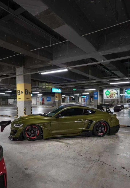 GT500 PP Front Bumper & Front Lip Conversion for Mustang  2015-2017 GT500 PP Front Bumper & Front Lip Conversion for Mustang  2015-2017