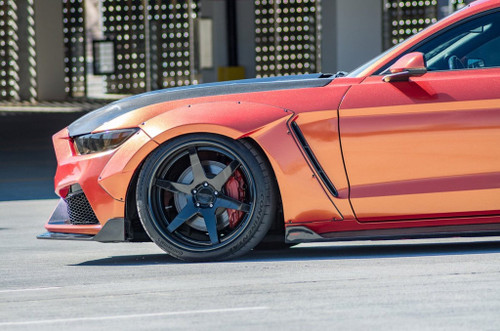 Carbon Fiber Front Fenders for Ford Mustang S550.1 2015-2017 Carbon Fiber Front Fenders for Ford Mustang S550.1 2015-2017