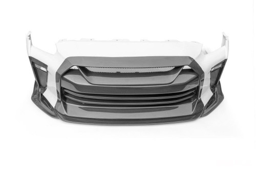 TS Style Front Bumper & Front Lip for Nissan GTR GT-R R35 2008-2022 TS Style Front Bumper & Front Lip for Nissan GTR GT-R R35 2008-2022