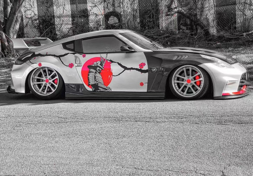 Carbon Fiber EPA Style Front Fenders For 2009-ON 370Z Z34 Carbon Fiber EPA Style Front Fenders For 2009-ON 370Z Z34