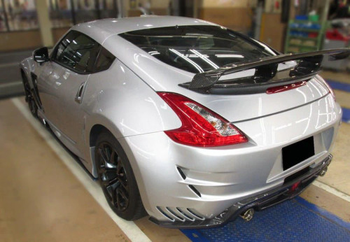 VRS Style Rear Bumper & Rear Diffuser For 2009-ON 370Z Z34 VRS Style Rear Bumper & Rear Diffuser For 2009-ON 370Z Z34