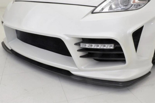Carbon Fiber WBS Style Front Splitter For 2009-ON 370Z Z34 Carbon Fiber WBS Style Front Splitter For 2009-ON 370Z Z34