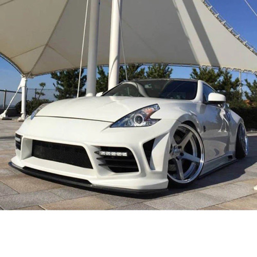 Carbon Fiber WBS Style Front Splitter For 2009-ON 370Z Z34 Carbon Fiber WBS Style Front Splitter For 2009-ON 370Z Z34