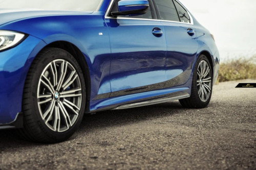 M Performance Carbon Fiber Side Skirts for BMW G20 / G21 3 Series M340i 330i with M-Package M Performance Carbon Fiber Side Skirts for BMW G20 / G21 3 Series M340i 330i with M-Package