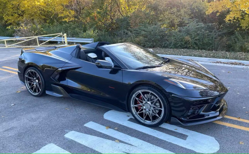 Carbon Fiber Side Skirts AD Style for Corvette C8 2020-ON Carbon Fiber Side Skirts AD Style for Corvette C8 2020-ON