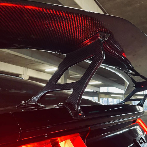 Carbon Fiber Rear Spoiler Wing Ver.4 for Ford Mustang S550 2015-2022 Carbon Fiber Rear Spoiler Wing Ver.4 for Ford Mustang S550 2015-2022