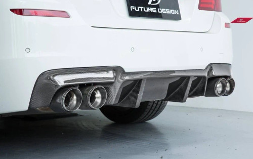 FD Carbon Fiber Rear Diffuser for BMW M5 & 5 series F10 F11 F18 520 528 535 with M-Package FD Carbon Fiber Rear Diffuser for BMW M5 & 5 series F10 F11 F18 520 528 535 with M-Package