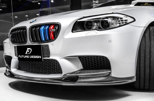 Carbon Fiber Front Lip 3D Style for BMW M5 F10 Carbon Fiber Front Lip 3D Style for BMW M5 F10