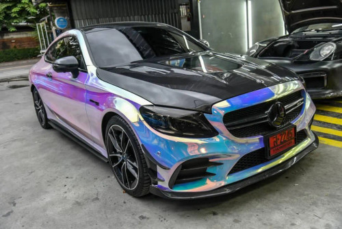 Carbon Tempered Glass Transparent Hood For Mercedes Benz 2015-2020 W205 C300 C43 Sedan Coupe 2 Door 4 Door Ver.1 Carbon Tempered Glass Transparent Hood For Mercedes Benz 2015-2020 W205 C300 C43 Sedan Coupe 2 Door 4 Door Ver.1