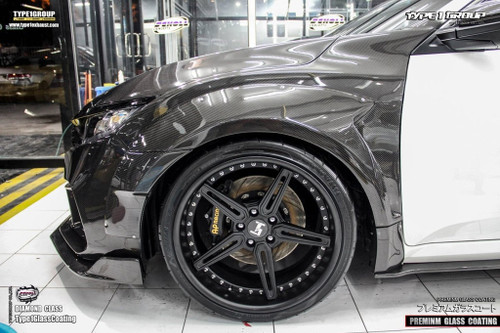 Carbon Fiber Widebody Fenders & Wheel Arches for Honda 10th Gen Civic Carbon Fiber Widebody Fenders & Wheel Arches for Honda 10th Gen Civic
