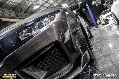 Carbon Fiber Widebody Fenders & Wheel Arches for Honda 10th Gen Civic Carbon Fiber Widebody Fenders & Wheel Arches for Honda 10th Gen Civic