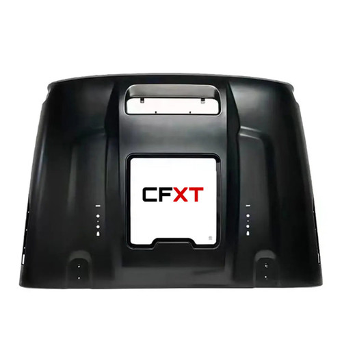 FRP Jeep Wrangler transparent glass  Hood for JK JL JKU JLU 2007-2020