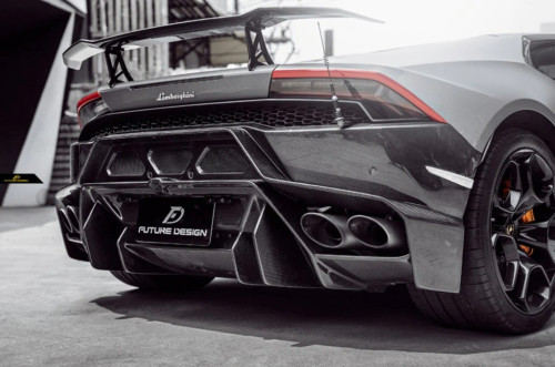 Carbon Fiber REAR DIFFUSER for Lamborghini Huracan LP580-2 LP610-4 Carbon Fiber REAR DIFFUSER for Lamborghini Huracan LP580-2 LP610-4