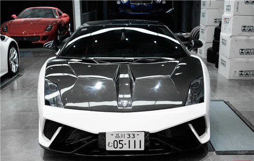 2009-2014 Lamborghini Gallardo IRON Style Hood 2009-2014 Lamborghini Gallardo IRON Style Hood