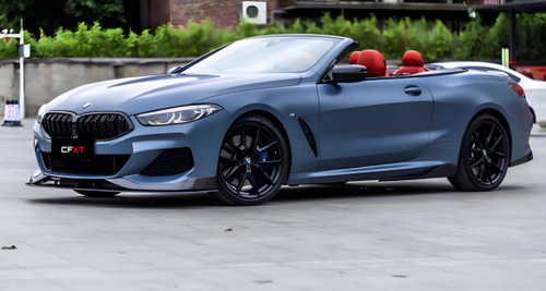 Carbon Dry Carbon Fiber Front Lip Ver.2 for BMW G14 G15 G16 8 Series 840i 850i Carbon Dry Carbon Fiber Front Lip Ver.2 for BMW G14 G15 G16 8 Series 840i 850i