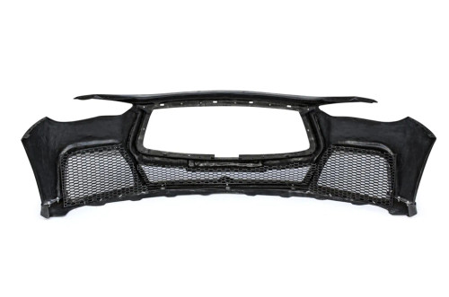 Carbon Fiber Front Bumper & Front Lip for Infiniti Q60 to Project Black S concept 2017-2022 Carbon Fiber Front Bumper & Front Lip for Infiniti Q60 to Project Black S concept 2017-2022