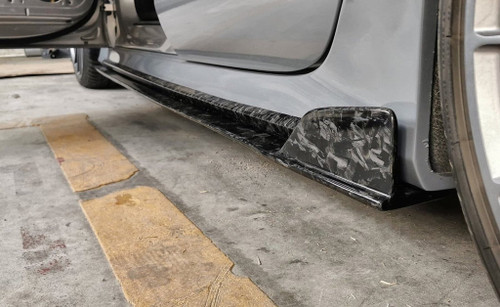 Carbon Fiber Side Skirts for Audi RS7 2014-2018 C7 Carbon Fiber Side Skirts for Audi RS7 2014-2018 C7