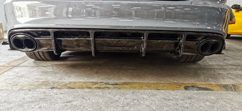 Carbon Fiber Rear Diffuser for Audi RS7 2014-2018 C7 Carbon Fiber Rear Diffuser for Audi RS7 2014-2018 C7