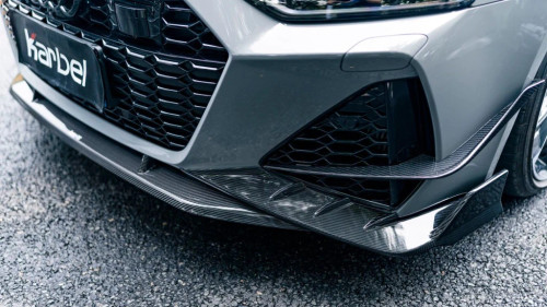 Carbon Fiber Front Lip for Audi RS7 RS6 C8 2020-ON Carbon Fiber Front Lip for Audi RS7 RS6 C8 2020-ON