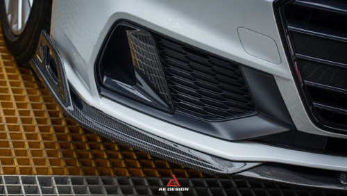 Carbon Fiber Front Lip for Audi S7 & A7 S Line & A7 2019-ON C8 Carbon Fiber Front Lip for Audi S7 & A7 S Line & A7 2019-ON C8