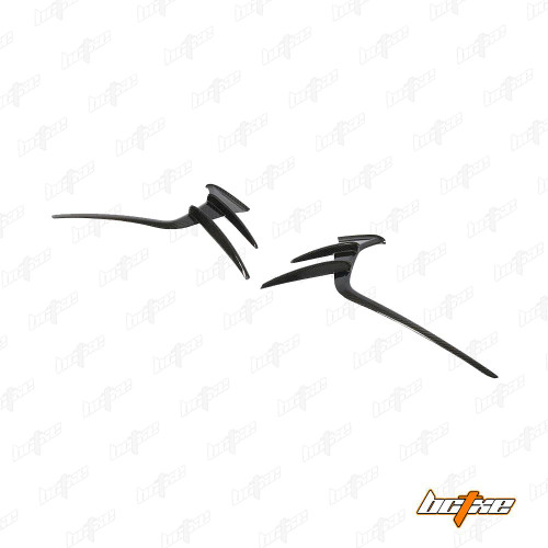 Carbon Fiber Front Bumper Canards for Audi S7 & A7 S Line & A7 2019-ON C8 Carbon Fiber Front Bumper Canards for Audi S7 & A7 S Line & A7 2019-ON C8