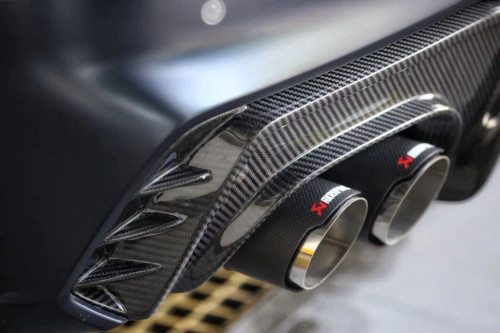 Carbon Dry Carbon Fiber Rear Diffuser Ver.1 for Audi S7 & A7 S Line & A7 2019-ON C8 Carbon Dry Carbon Fiber Rear Diffuser Ver.1 for Audi S7 & A7 S Line & A7 2019-ON C8