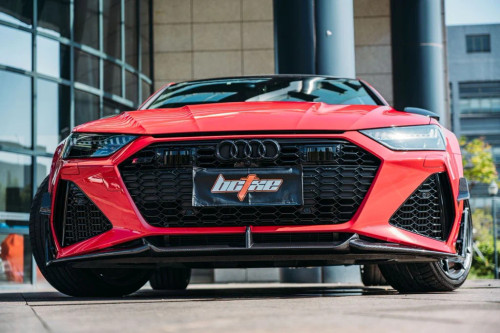 Carbon Fiber Front Lip Splitter for Audi RS7 C8 2020-ON Carbon Fiber Front Lip Splitter for Audi RS7 C8 2020-ON