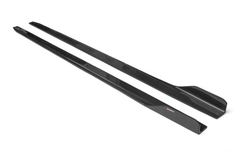 Carbon Fiber Side Skirts Ver.2 for Audi RS3 S3 A3 8V 2013-2020