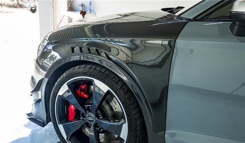 Carbon Dry Carbon Fiber Front Fenders for Audi 8V A3 & A3 S Line & S3 & RS3 2017-2020 Sedan