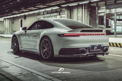 Ducktail REAR SPOILER for Porsche 992 Carrera & 4 & S & 4S 