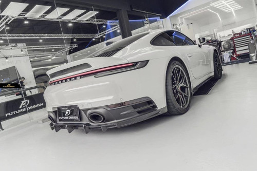 Carbon Fiber REAR DIFFUSER for Porsche 992 Carrera & 4 & S & 4S Carbon Fiber REAR DIFFUSER for Porsche 992 Carrera & 4 & S & 4S