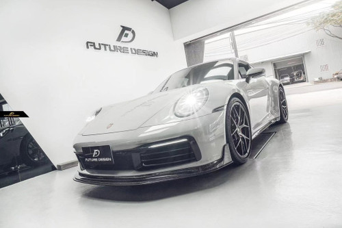 Carbon Fiber FRONT LIP SPLITTER for Porsche 992 Carrera & 4 & S & 4S Carbon Fiber FRONT LIP SPLITTER for Porsche 992 Carrera & 4 & S & 4S