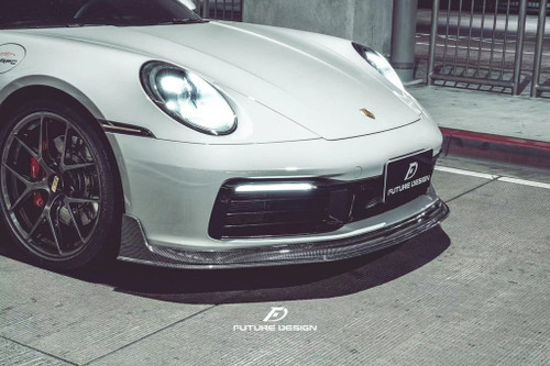 Carbon Fiber FRONT LIP SPLITTER for Porsche 992 Carrera & 4 & S & 4S Carbon Fiber FRONT LIP SPLITTER for Porsche 992 Carrera & 4 & S & 4S