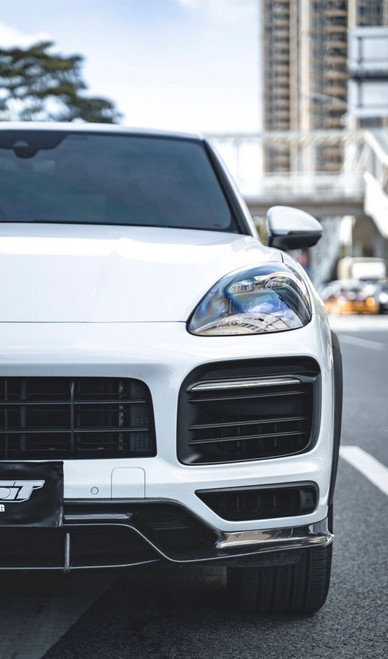 Carbon Fiber Front Lip for Porsche Cayenne Coupe 9Y3 2018-ON
