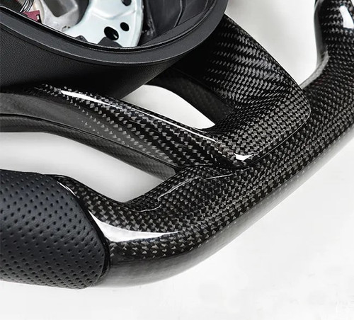Carbon Fiber Steering Wheel For Jeep Wrangler 2014-2020 Carbon Fiber Steering Wheel For Jeep Wrangler 2014-2020