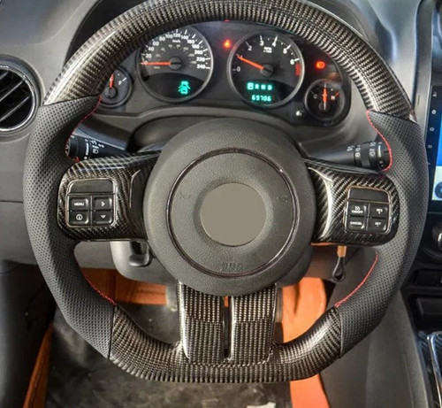 Carbon Fiber Steering Wheel For Jeep Wrangler 2014-2020 Carbon Fiber Steering Wheel For Jeep Wrangler 2014-2020