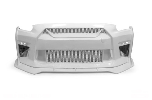Stage 2 Front Bumper & Front Lip for Nissan GTR GT-R R35 2008-2016 Facelift Conversion Kit  Stage 2 Front Bumper & Front Lip for Nissan GTR GT-R R35 2008-2016 Facelift Conversion Kit