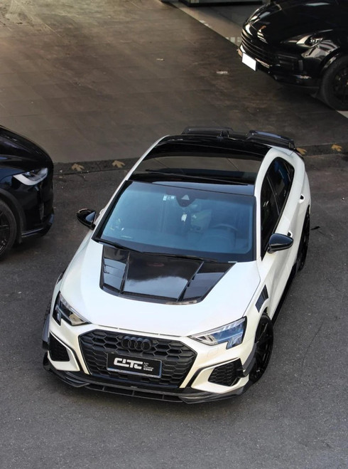 Carbon Fiber Hood Bonnet Ver.2 for Audi RS3 S3 A3 8Y 2021-ON Carbon Fiber Hood Bonnet Ver.2 for Audi RS3 S3 A3 8Y 2021-ON