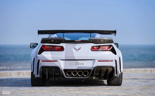 2013-2019 Corvette C7 Z51 Grandsport Z06 BKSS Style Trunk Spoiler 2013-2019 Corvette C7 Z51 Grandsport Z06 BKSS Style Trunk Spoiler