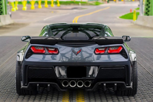 2013-2019 Corvette C7 Z51 Z06 Grandsport Carbon Fiber Trunk Spoiler   2013-2019 Corvette C7 Z51 Z06 Grandsport Carbon Fiber Trunk Spoiler