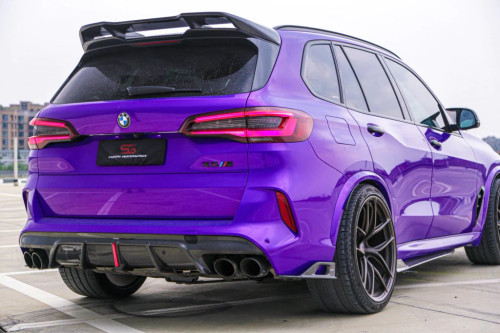 Carbon Fiber Rear Roof Spoiler for BMW X5M X5MC F95 Carbon Fiber Rear Roof Spoiler for BMW X5M X5MC F95