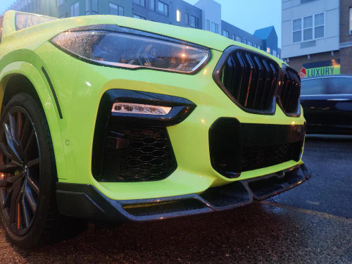 Carbon Fiber FRONT LIP for BMW X6 G06 2020-ON Carbon Fiber FRONT LIP for BMW X6 G06 2020-ON