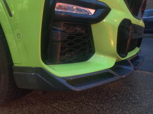 Carbon Fiber FRONT LIP for BMW X6 G06 2020-ON Carbon Fiber FRONT LIP for BMW X6 G06 2020-ON