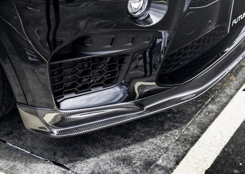 RKP STYLE Carbon Fiber FRONT LIP for BMW F85 X5M F86 X6M 2015-2019  RKP STYLE Carbon Fiber FRONT LIP for BMW F85 X5M F86 X6M 2015-2019