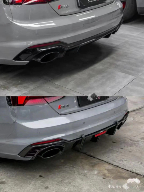 Dry Carbon Fiber Rear Diffuser For Audi RS5 B9 2017-2019 Dry Carbon Fiber Rear Diffuser For Audi RS5 B9 2017-2019