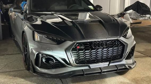 Carbon Fiber Hood Bonnet Glass Transparent Clearview for Audi RS5 S5 A5 B9 B9.5 2017-ON Carbon Fiber Hood Bonnet Glass Transparent Clearview for Audi RS5 S5 A5 B9 B9.5 2017-ON