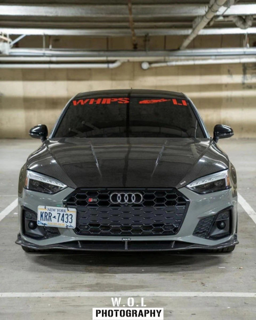 Carbon Dry Carbon Fiber Double-sided Hood Bonnet For Audi RS5 & S5 & A5 S-Line & A5 B9 B9.5 2017-ON Carbon Dry Carbon Fiber Double-sided Hood Bonnet For Audi RS5 & S5 & A5 S-Line & A5 B9 B9.5 2017-ON