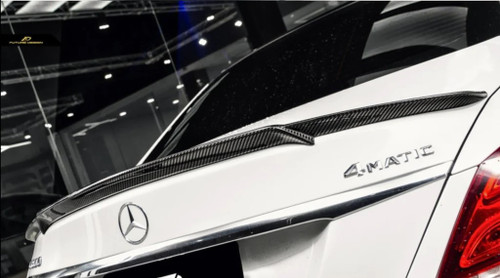 Carbon 2015-ON Carbon Fiber Rear Spoiler B Style for Mercedes Benz W205 C300 C43 C63 AMG Coupe 2 Door Sedan 4 Door Carbon 2015-ON Carbon Fiber Rear Spoiler B Style for Mercedes Benz W205 C300 C43 C63 AMG Coupe 2 Door Sedan 4 Door