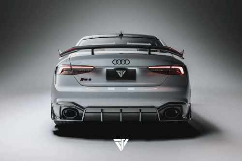 Carbon Fiber REAR DIFFUSER & REAR CANARDS - "Blaze kit" for Audi RS5 B9 2017-2019 Carbon Fiber REAR DIFFUSER & REAR CANARDS - "Blaze kit" for Audi RS5 B9 2017-2019