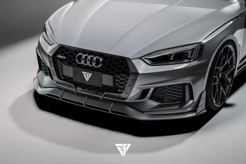 Carbon Fiber FRONT GRILL SIDE OVERLAY TRIM - "Blaze kit" for Audi RS5 B9 2017-2019 Carbon Fiber FRONT GRILL SIDE OVERLAY TRIM - "Blaze kit" for Audi RS5 B9 2017-2019
